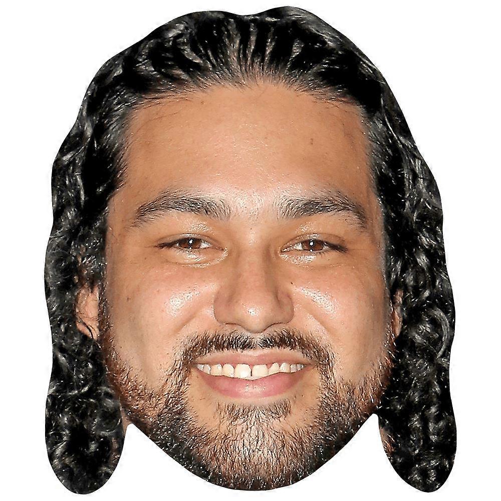 Erick Orrosquieta (Smile) Celebrity Mask, Flat Card Face