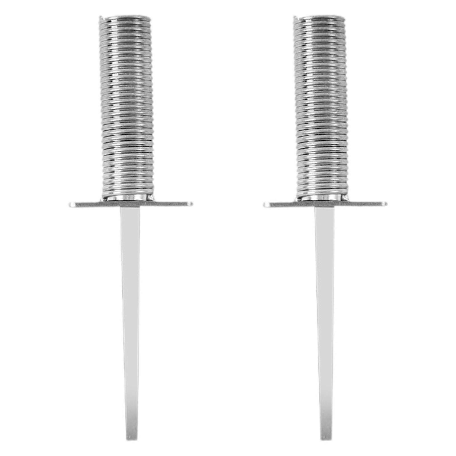 2Pcs Soccer Stake Ground for Flag Corner Multifunction for Football Practice