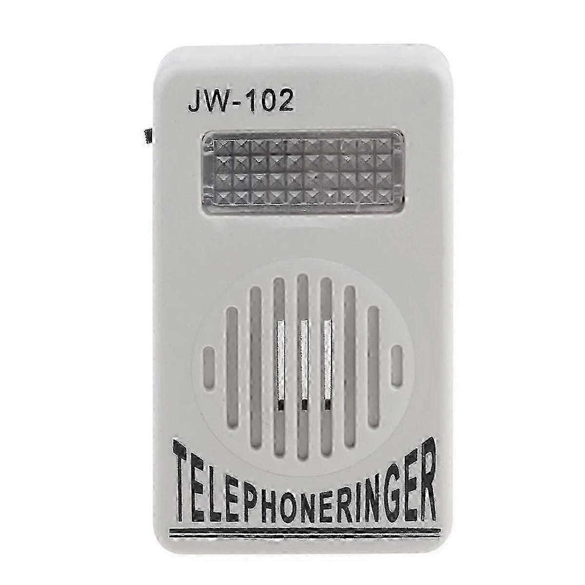 Telephone Ringer Phone Amplifier Wall Ring Speaker Strobe Light Flasher Bell Extra-Loud Sound-Yvan