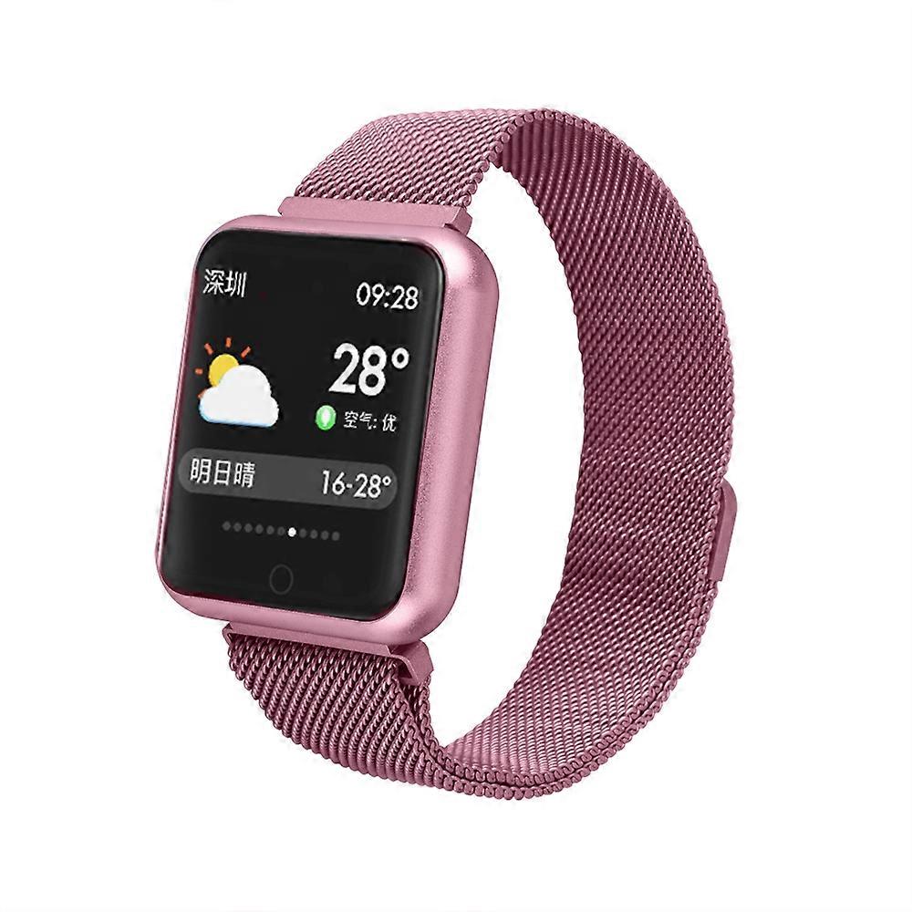 P68 Smarte ure Pulsmåler Blodtryksaktivitet Tracker