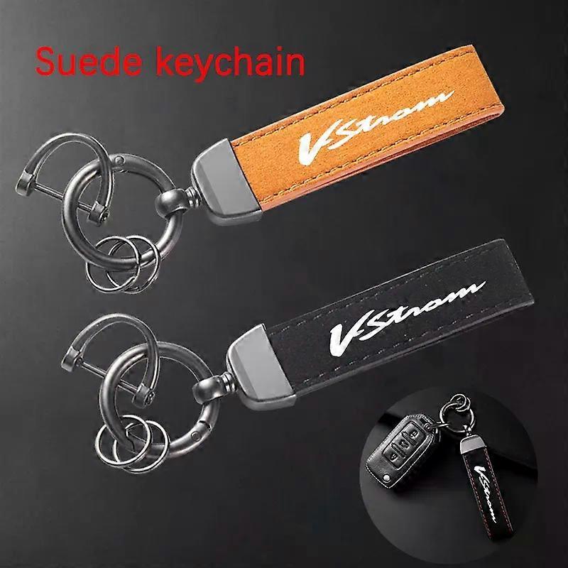 Pour SUZUKI V-Strom V Strom DL650 DL 650 Vstrom XT 2011-2024 Accessoires Porte-clés en daim de haute qualité Porte-clés de moto