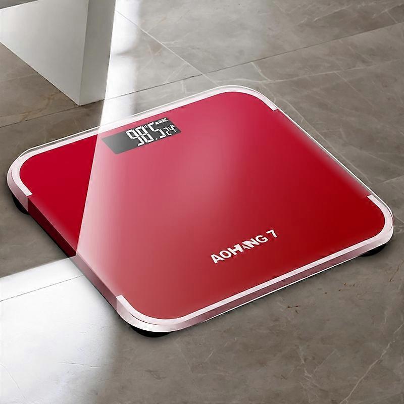 AOHANG7 Home Precision Weight Scale(Red) Battery Version(Red)