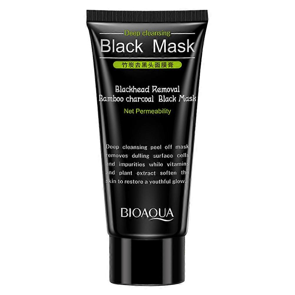 Blackhead Removal Black Mask for Face and Nose Pore Cleaning Peel Off Mask Deep Cleansing and Oil Control