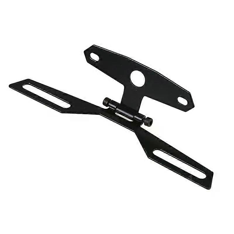 Plaque d’immatriculation de moto Support de cadre en acier au carbone F19A