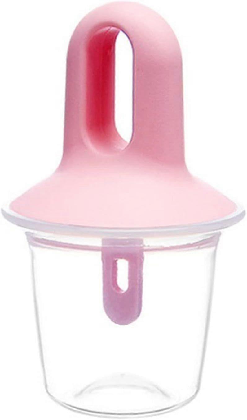 Ice Pop Molds, Mini Ice Popsicle Mold Ice Cream Ball Lolly Maker Popsicle Molds Fruit Shake Ice Cream Mold DIY Homemade Ice Pops Mold (Pink)