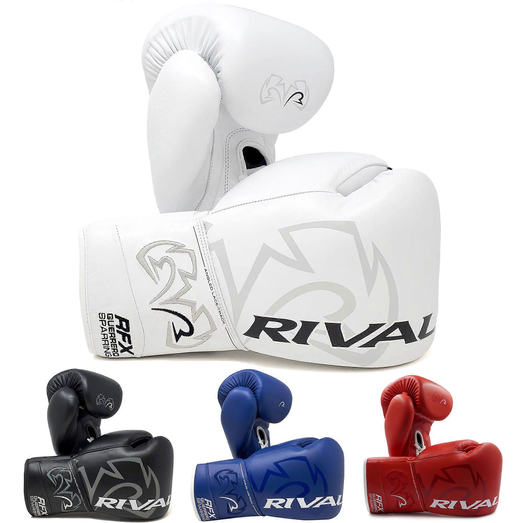 RIVAL Boxing RFX-Guerrero HDEF Lace-Up Sparring Gloves, Premium Quality Leather