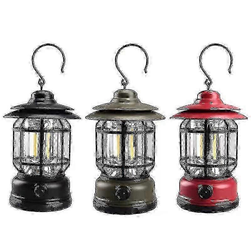 Lampes de camping rétro portables, lampes de tente professionnelles pour camping en plein air