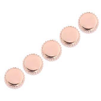 Las piezas de la corona del reloj DTCY 5Pcs se usan fácilmente en varios tamaños Reemplazo de la corona del reloj de pulsera resistente al desgaste para el reparador de relojes4.5mm