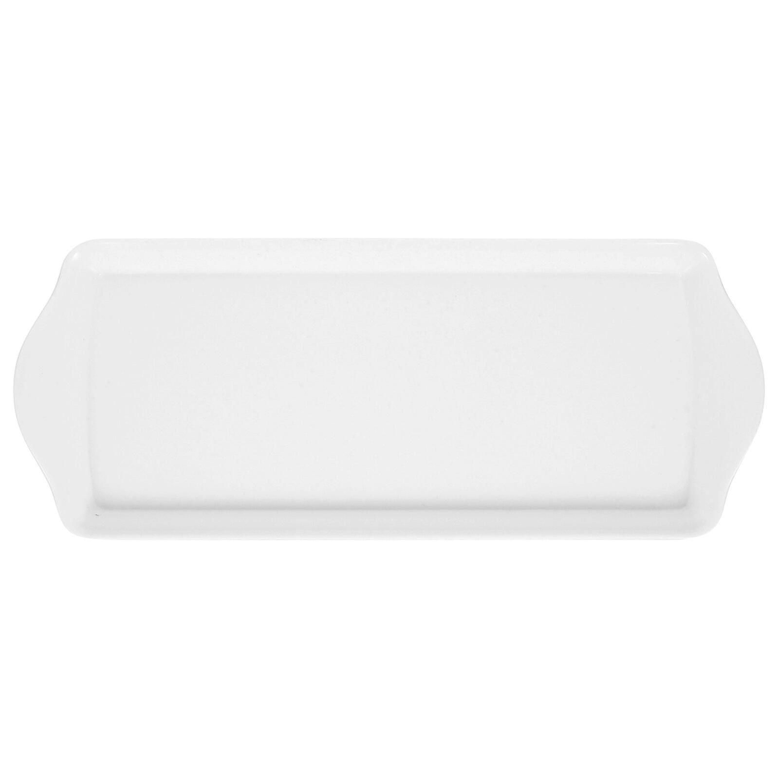 Rectangle Storage Plate with Dual Handle Food Serving Tray Dessert Storage Plate Snack Serving Plate