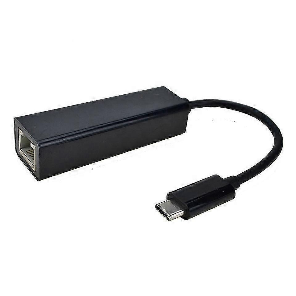 RJ45 إلى النوع C 3.1 جيجابت إيثرنت شبكة محلية كابل محول شبكة USB-C من النوع C إلى rj45 شبكة سلكي 1000 ميجابت في الثانية