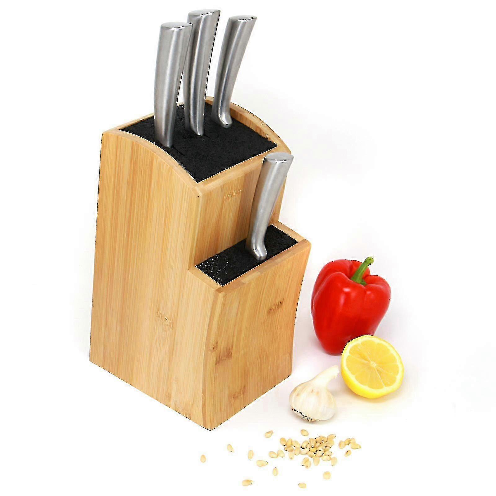 Universal Bamboo Knife Holder Knife Organizer