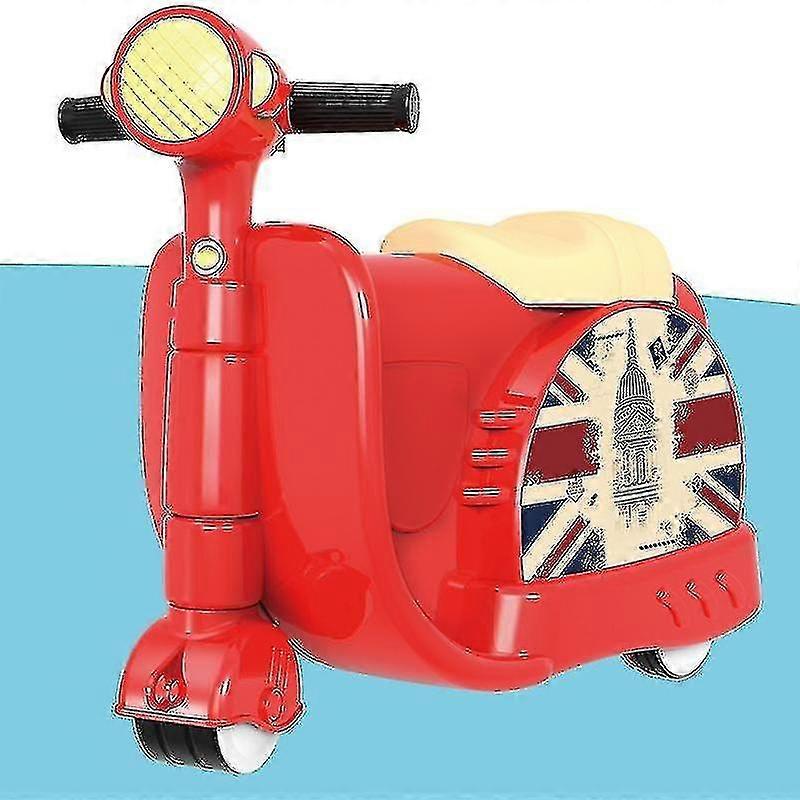 Cオートバイキッズスクータースーツケーストラベルベビー多機能チャイルドラゲッジボーイズガールズボーディングボックスT