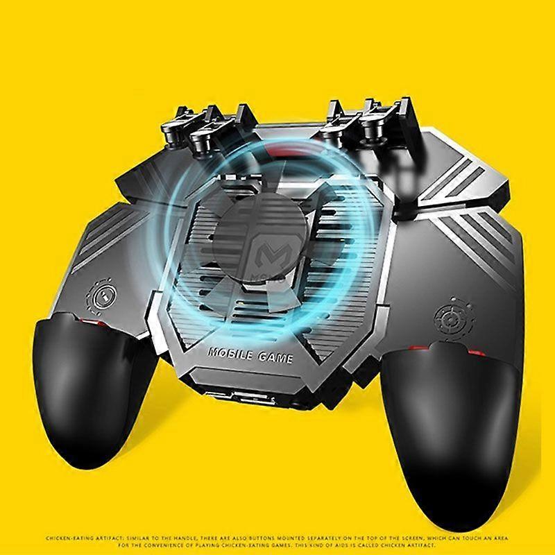 وحدة تحكم AK77 ستة أصابع لوحة الألعاب لجهاز تحكم iPhone Android Pubg Mobile
