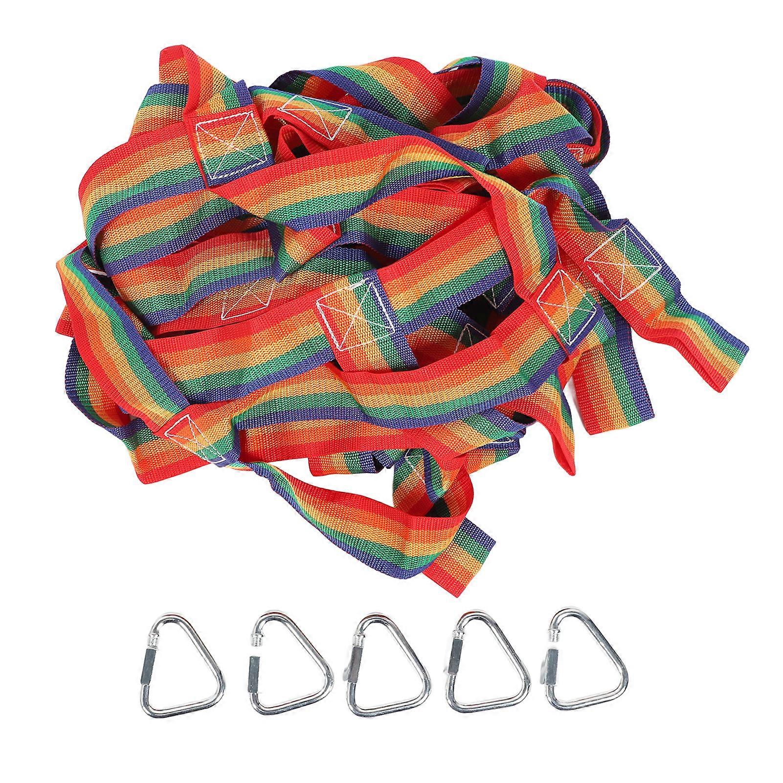 57 X 72 Inch Climbing Cargo Net Kids Climbing Rope Ladder PP Fiber High Load Capacity Climbing Net for Outdoor