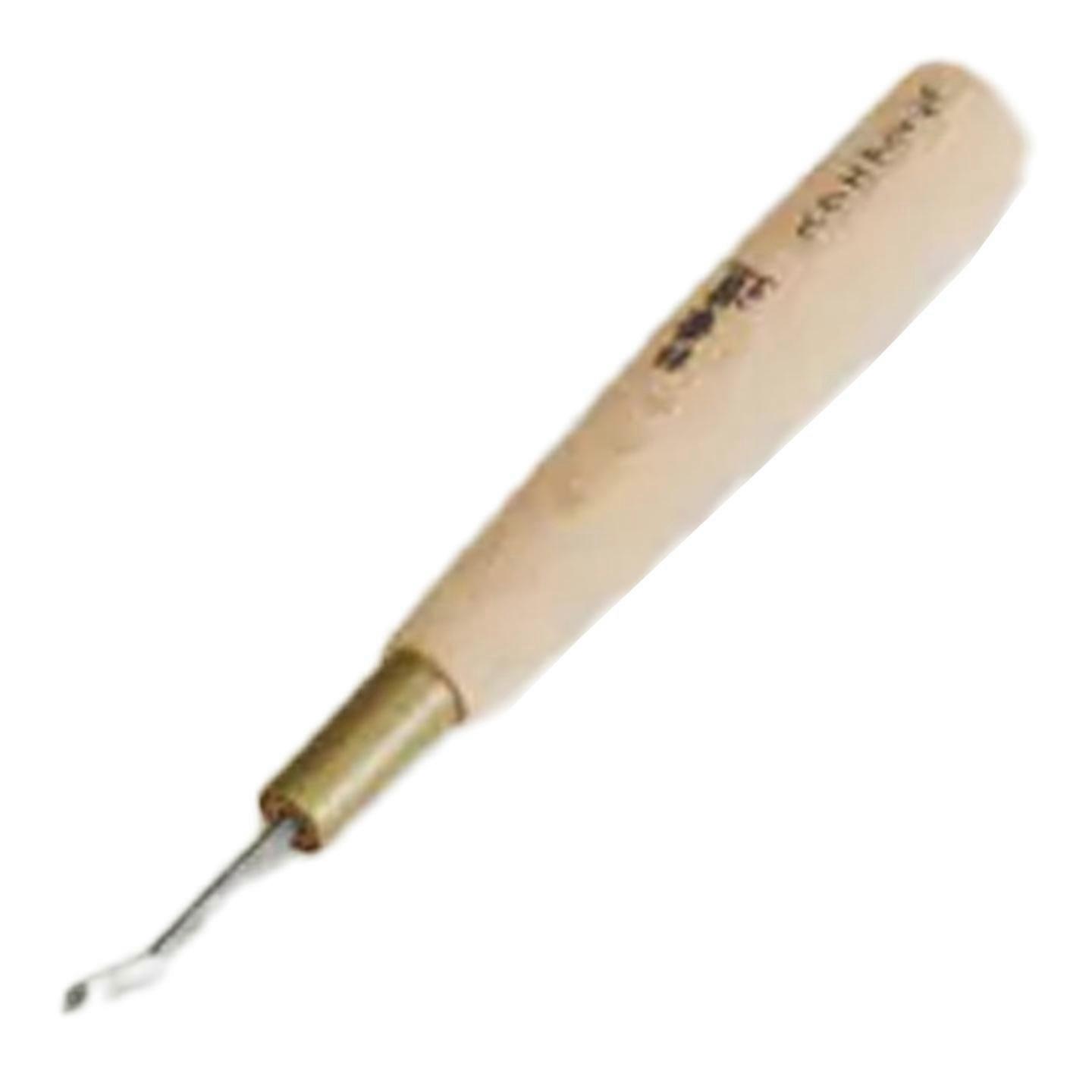Michihamono Woodblock Print Tool 2mm Burin Square Chisel for Wood Carving