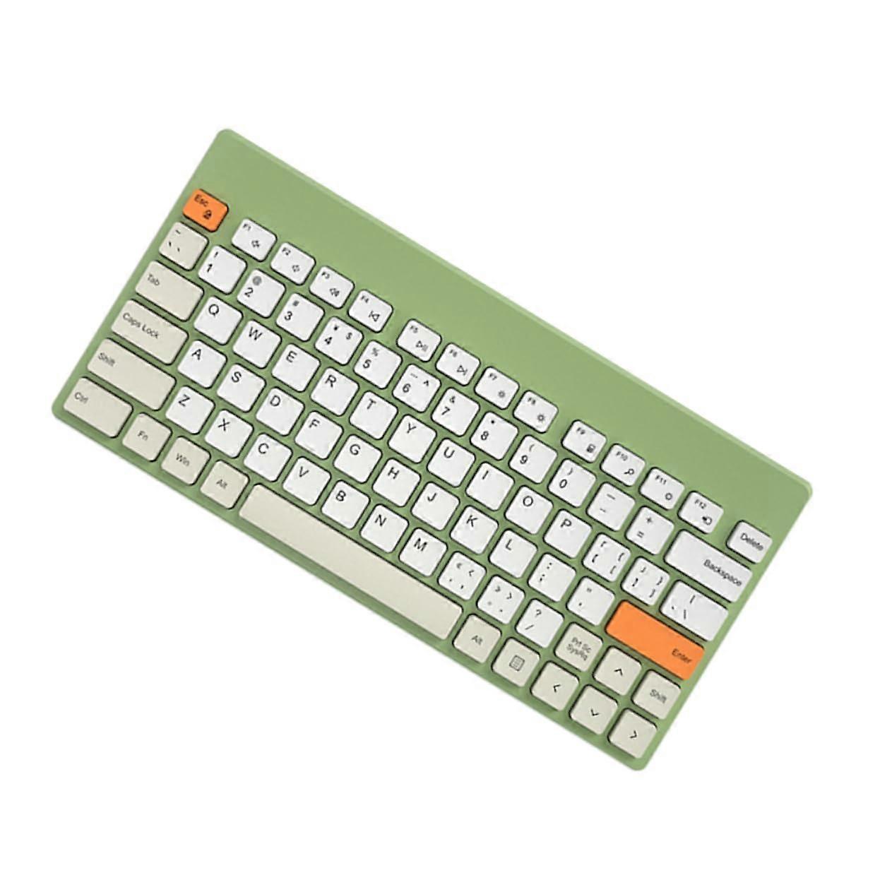Ffordable 79-Key Wired Keyboard Low-Profile Design for Comfortable Typing on PC, Compatible with Windows and Mac