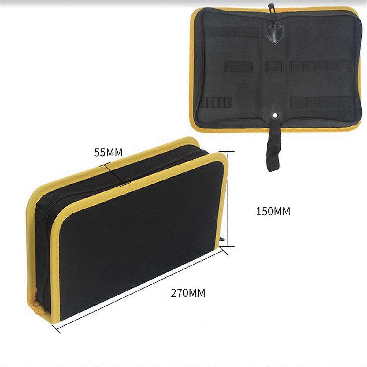 Multifunctional Oxford Canvas Tool Kit Multimeter Tool Bag, M Number