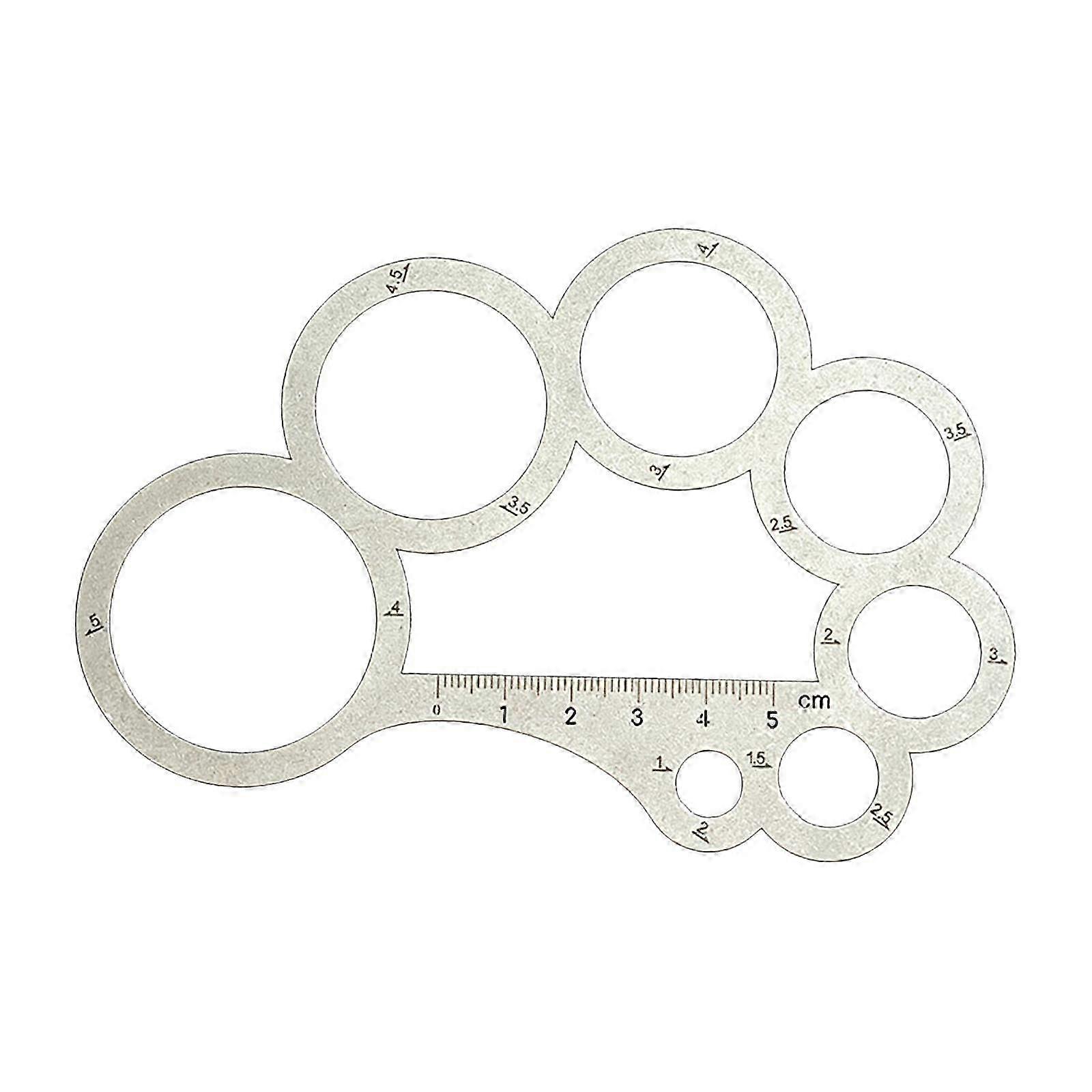 Leather Craft Drawing Ruler Leather Work Corner Cutting Ruler Tool