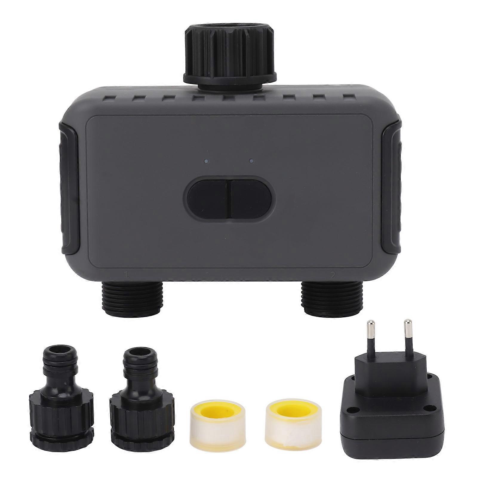 Smart Water 2 uscite Irrigatore WiFi con controllo APP Modalità di irrigazione Timer per irrigazione