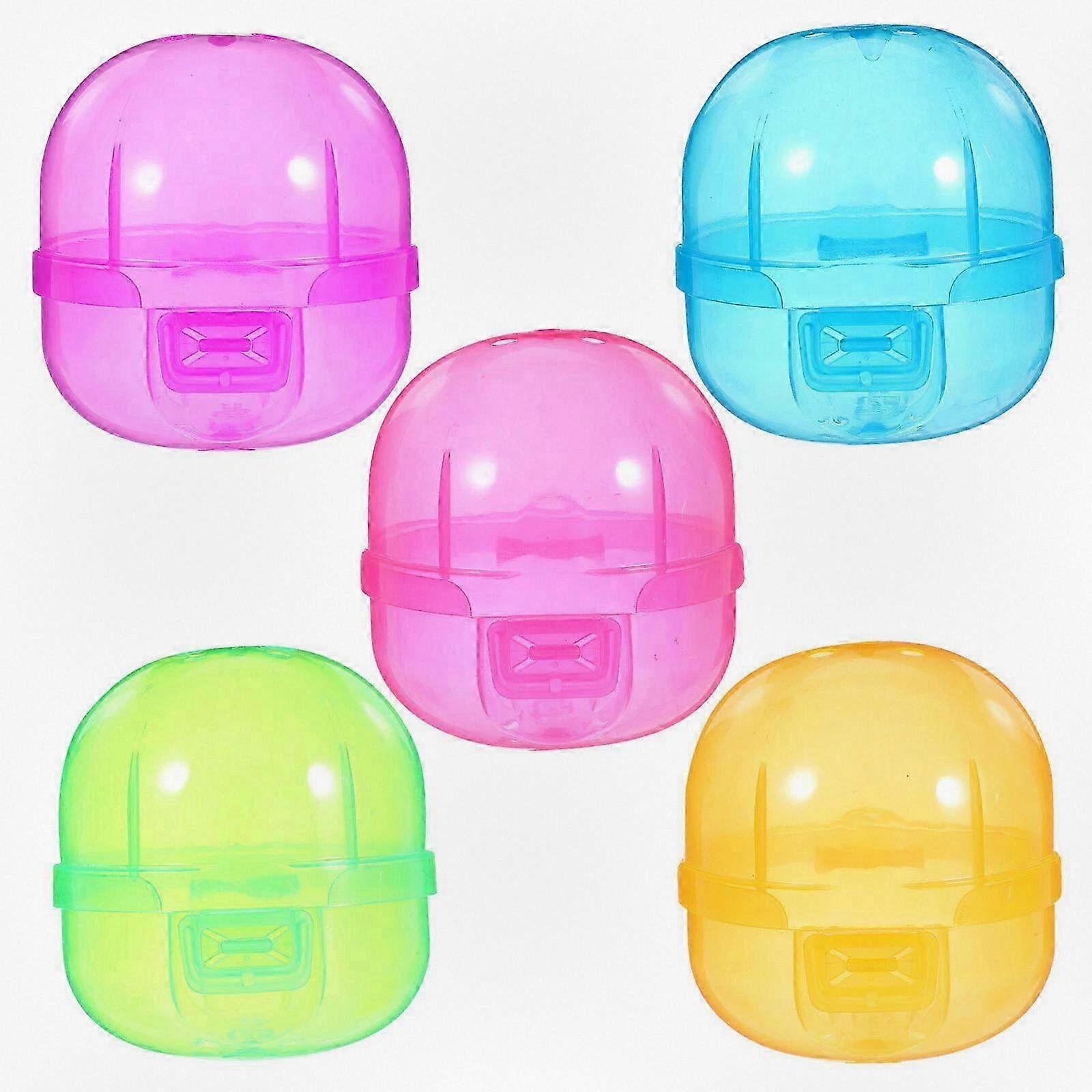 12 Pack of Openable Plastic Storage Balls - Fillable Round Packing Balls for Versatile Use