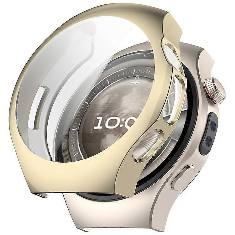 Compatible For Huawei Watch 5 46mm Watch Case Full Coverage Flexible TPU Electroplating Cover
