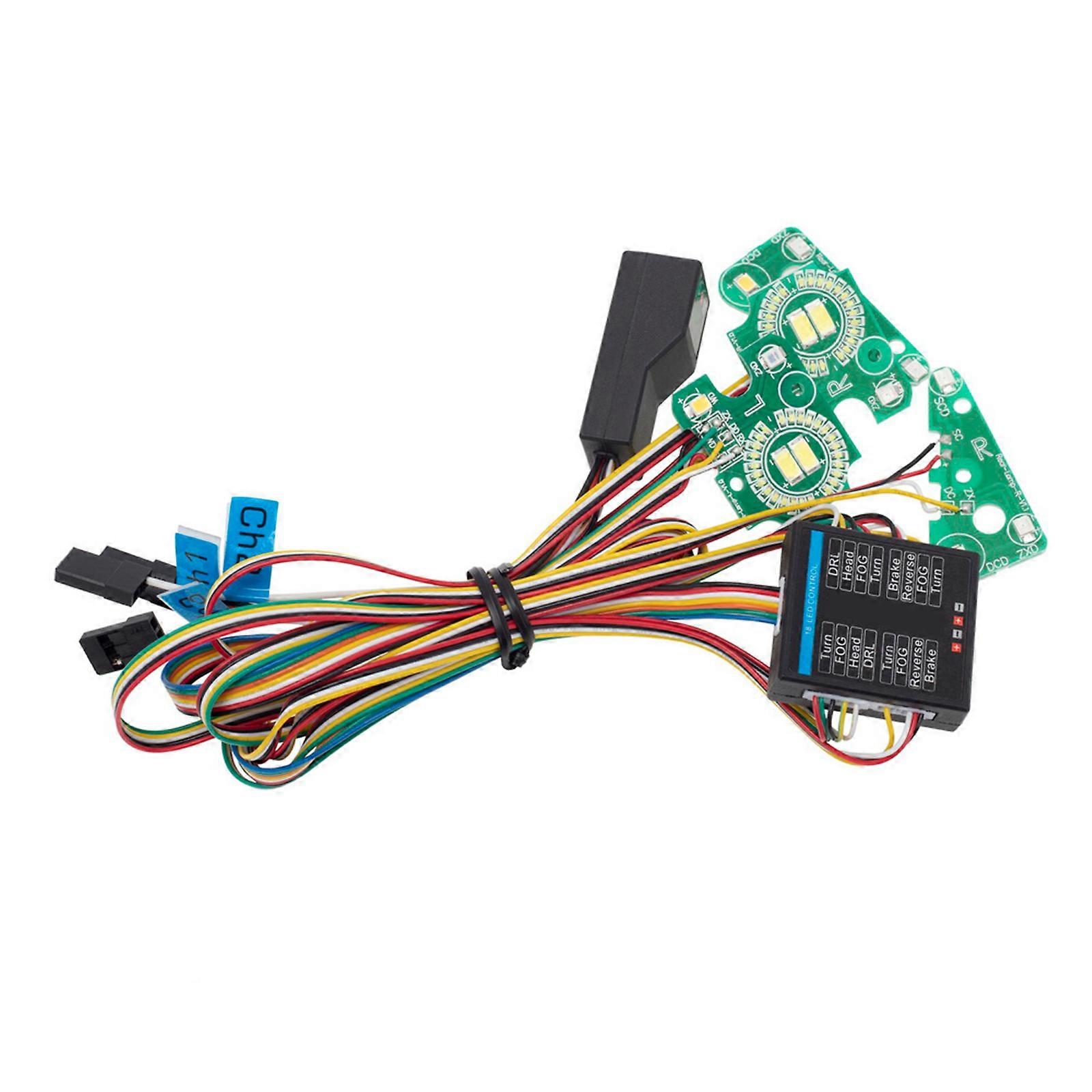 Advanced LED Lamp Assembly for Land Rovers Defender Toy Trucks Portable for Enhancing Nighttime Driving Experience