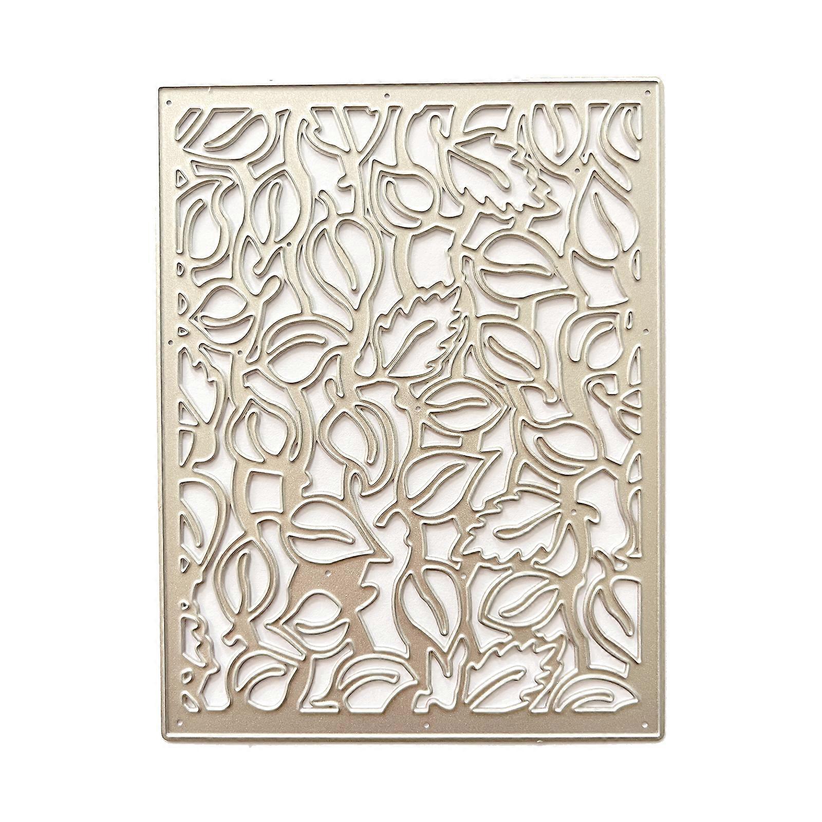 Μεταλλικά καλούπια κοπής κάλυψης φυτών Στένσιλ για scrapbooking Κοπή σε σχήμα καλουπιού Ανάγλυφη εκτύπωση καρτών DIY Πρότυπο άλμπουμ φωτογραφιών Διακόσμηση καλουπιού Πολύχρωμο