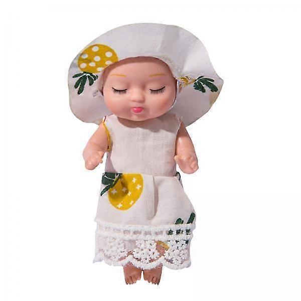 Adorable Mini Dolls Set with Outfits, Tiny Infant Figures