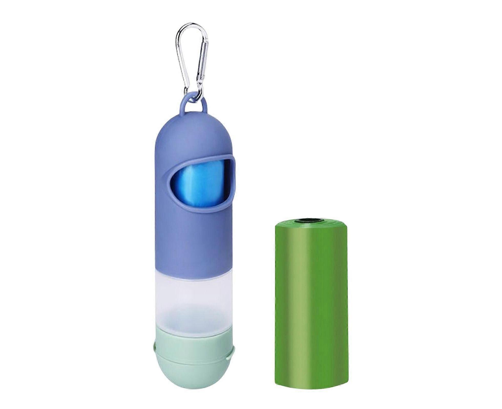 Multifunktionale Hundekotbeutelspender Blau - Blau