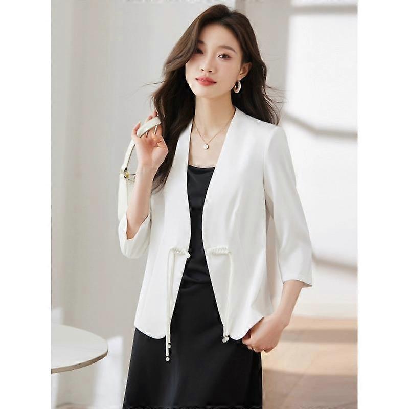 Small Stature Ladies' Summer Suit Jacket: Comfortable, Breathable and Easy to Move in