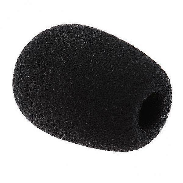 7-9pack Mini Condenser Microphone Sponge Windshiled Windscreen Mic Cover Black