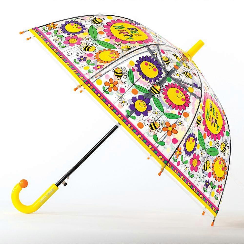 Rachel Ellen Bees and Flowers Design Children's Umbrella