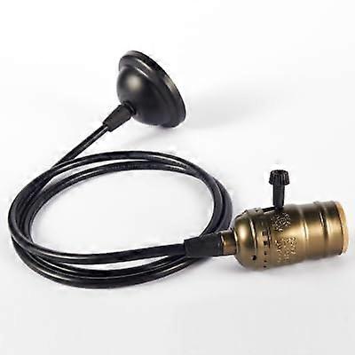 Led Lamp Base E27 Vintage Retro Screw Socket Gray Finish Lamp Holder For LED Bulbs