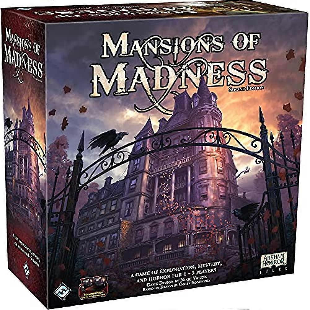Mansions Of Madness And Beyond The Threshold Board Game Bundle, Mystery Game For Adults, Made By Fantasy Flight Games