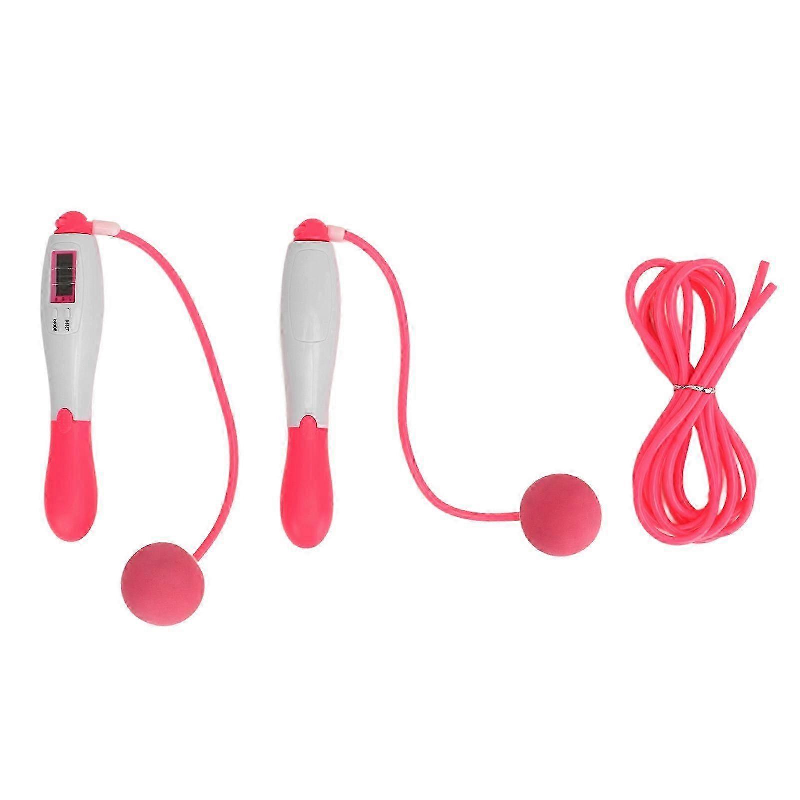 Jump with Counter Cordless Skipping Rope 4 Modes Adjustable Steel Wire Fitness Equipment for Exercise