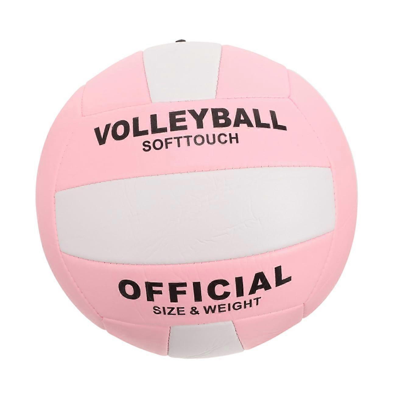 Volleyball Training Equipment Soft Ball  Pink