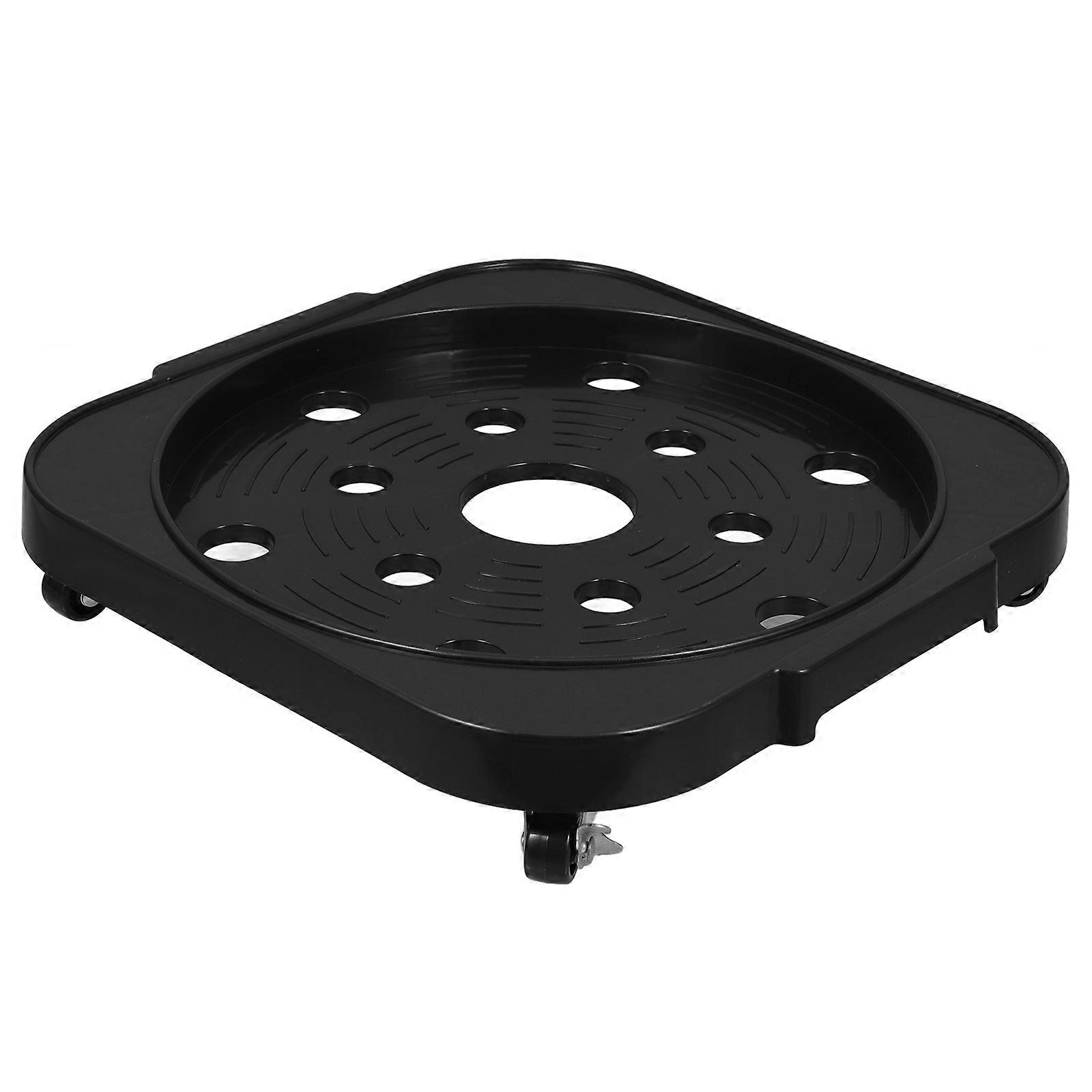 Gas Cylinder Base Tank Stand Household Use Stability Prevent Sliding Round PP 1Pcs