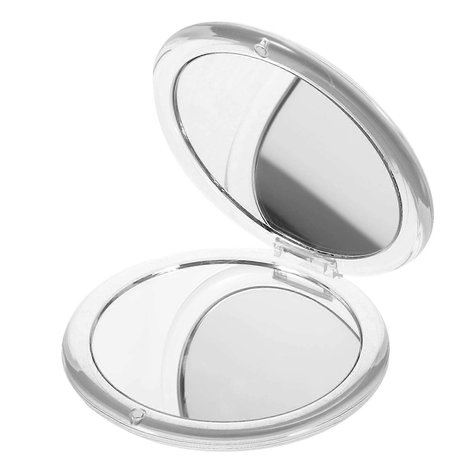 Travel Vanity Mirror Compact Mirrors For Girls Concerts High Definition Reflection 9x9x1.5cm 1Pack