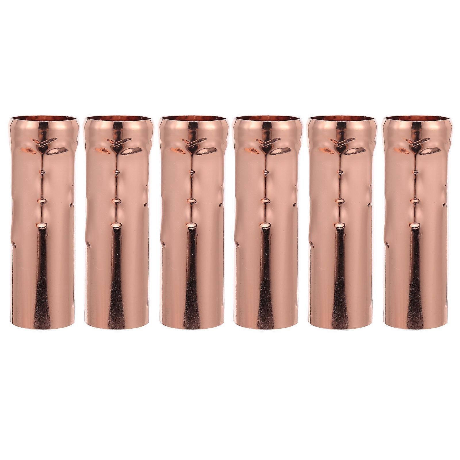 Tall Socket Covers Chandelier Candle Sleeves E14 Candle Socket Covers Interior Decoration 6Pcs