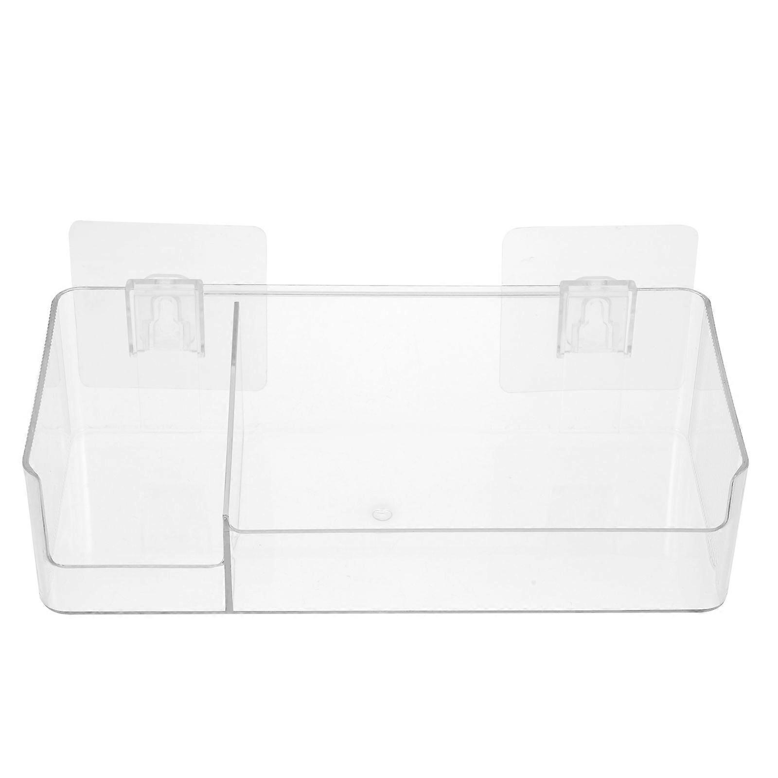 Fridge Side Organizer Multi Use Freezer Storage Box for Snacks Fruits Space Saving Easy Clean Design for Panry Organization