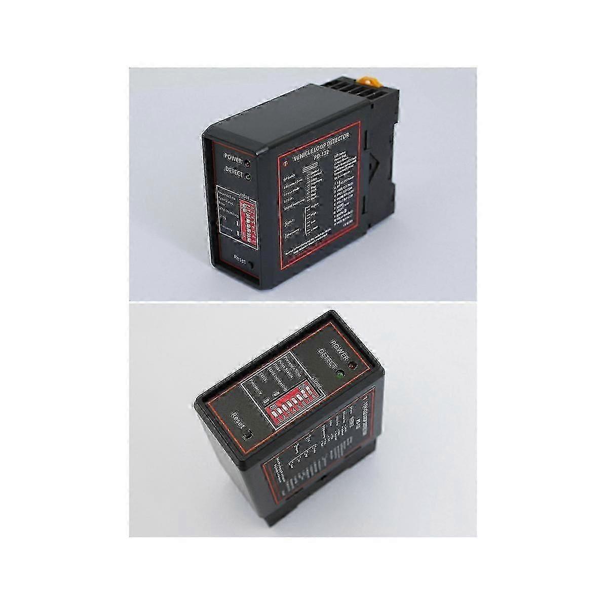 Pd132 Single Channel Inductive Vehicle Loop Detector For Car Parking Lot Vehicle Loop Detector Engl-