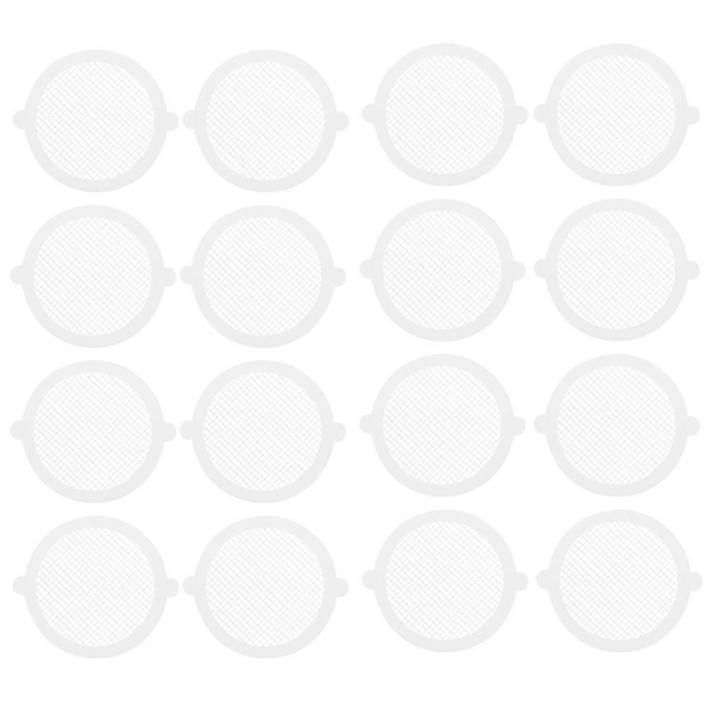 30pcs Practical Floor Drain Sink Filter Mesh Cover Home Anti-blocking Stickers