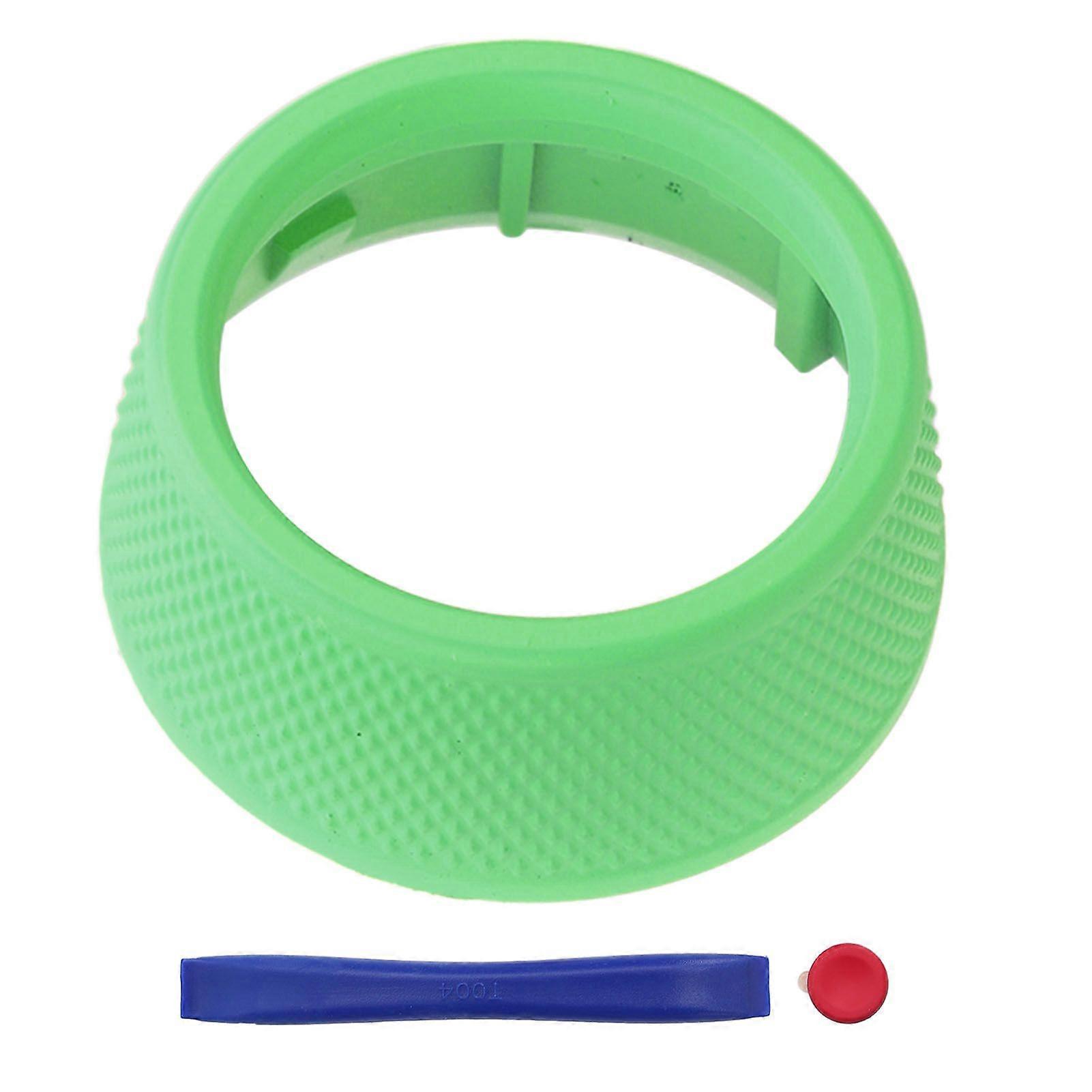 Steering Wheel Drive Mode Knob Cover Sporty Look Ejection Knob Button Trim Driving Mode Dial Cover Replacement for 718 911 Green MK08838