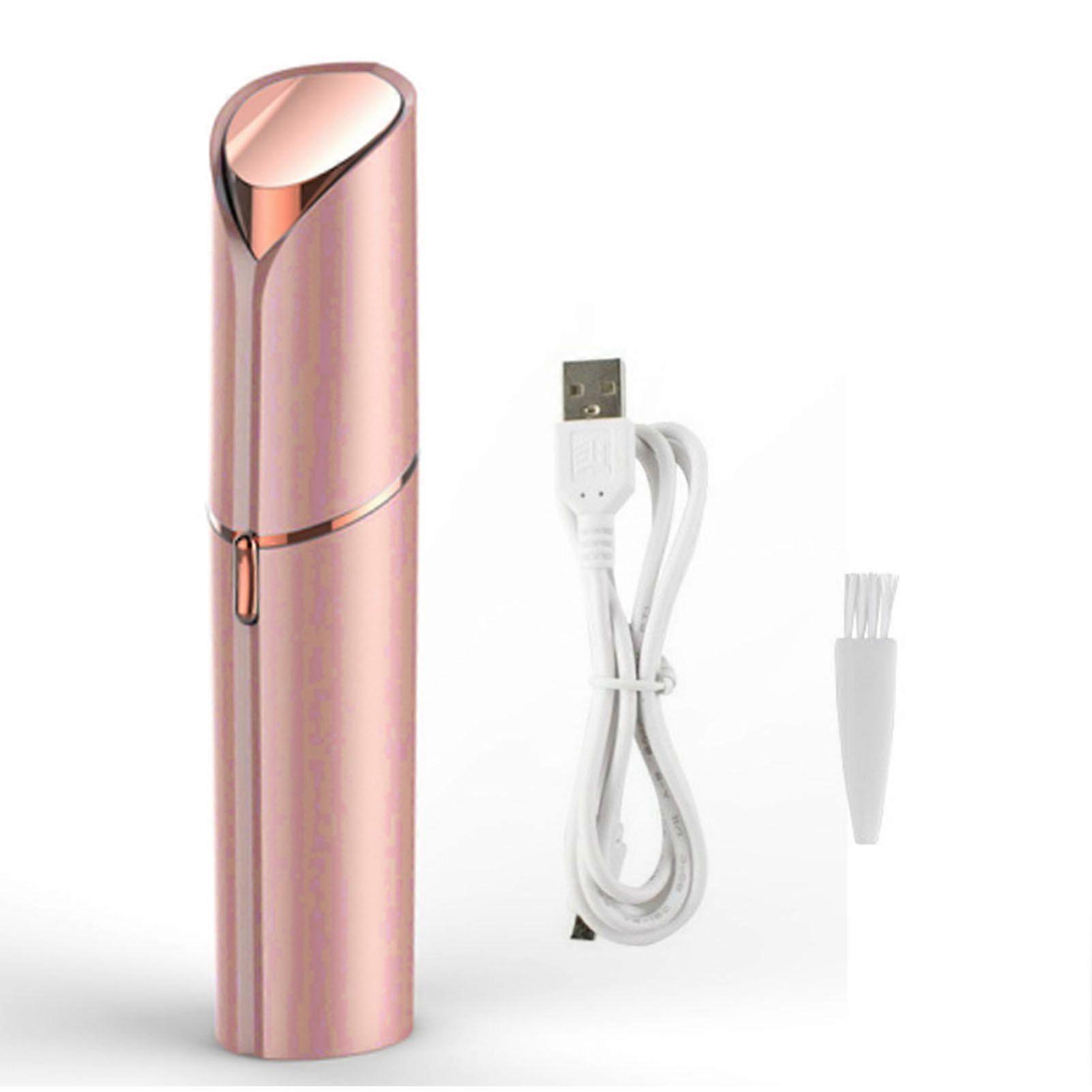 2025 Latest Model Electric Facial Hair Remover Women Lipstick Shaped Portable ...