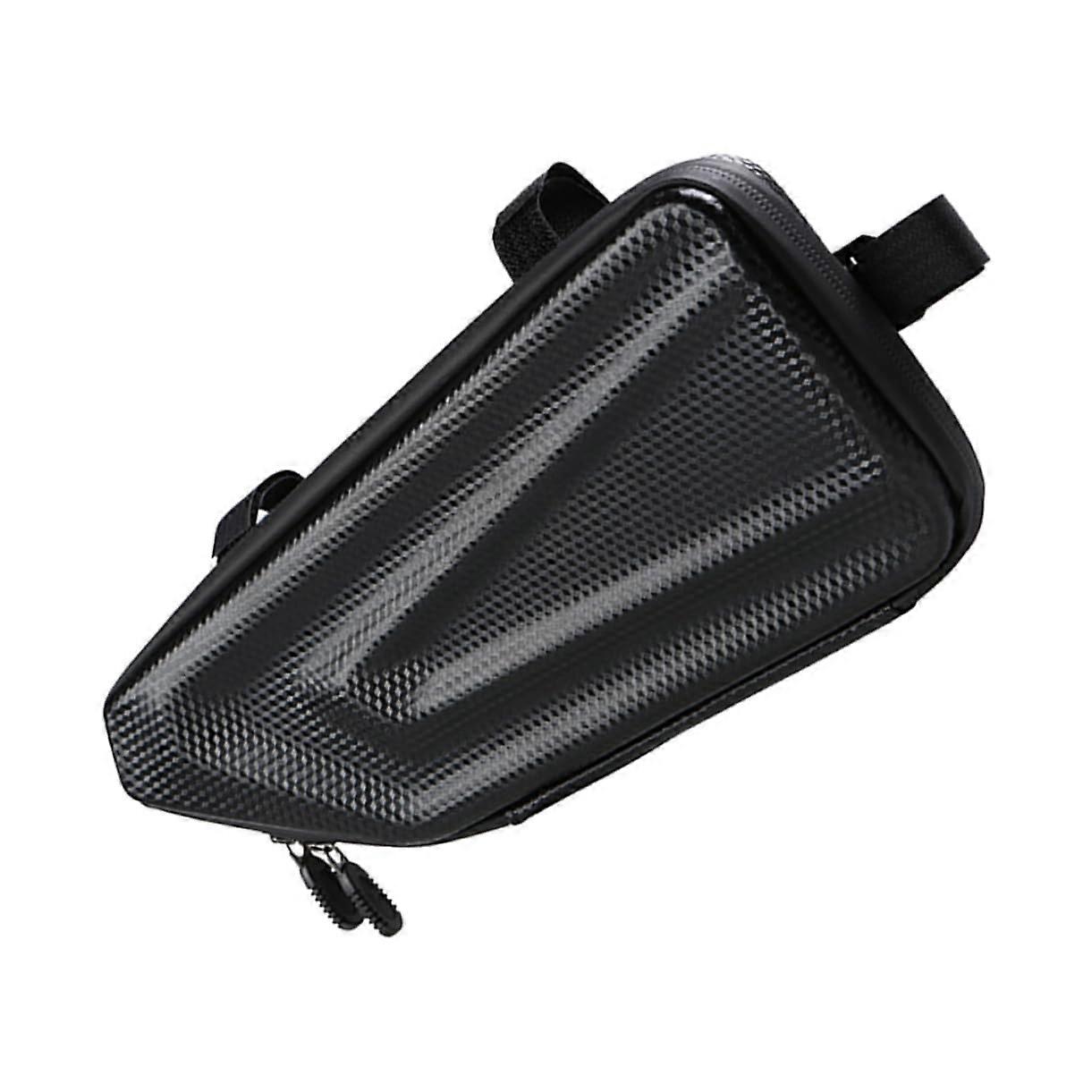 Bike Tube Bag for Top Tube - Waterproof Frame Bag for Mountain Bikes and Folding Bikes - Durable Scratch-Resistant Storage for Outdoors