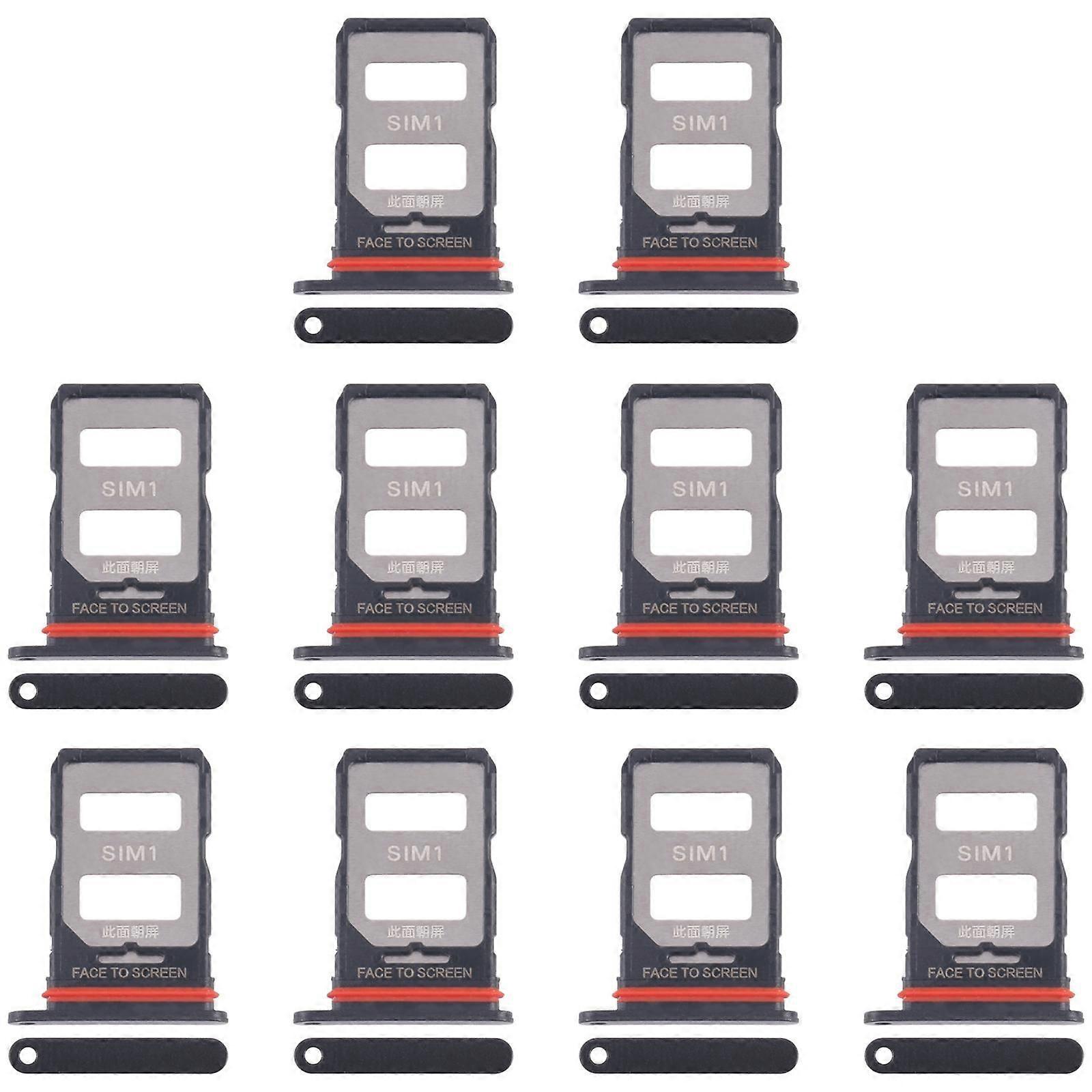 For Xiaomi 14T 5G 10pcs COMPATIBLE SIM + SIM Card Tray