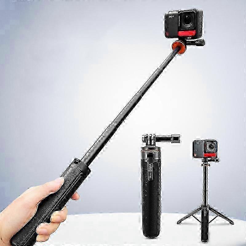 Adjustable 17-51cm Tripod Selfie Stick for Compatible Brands Action Cameras