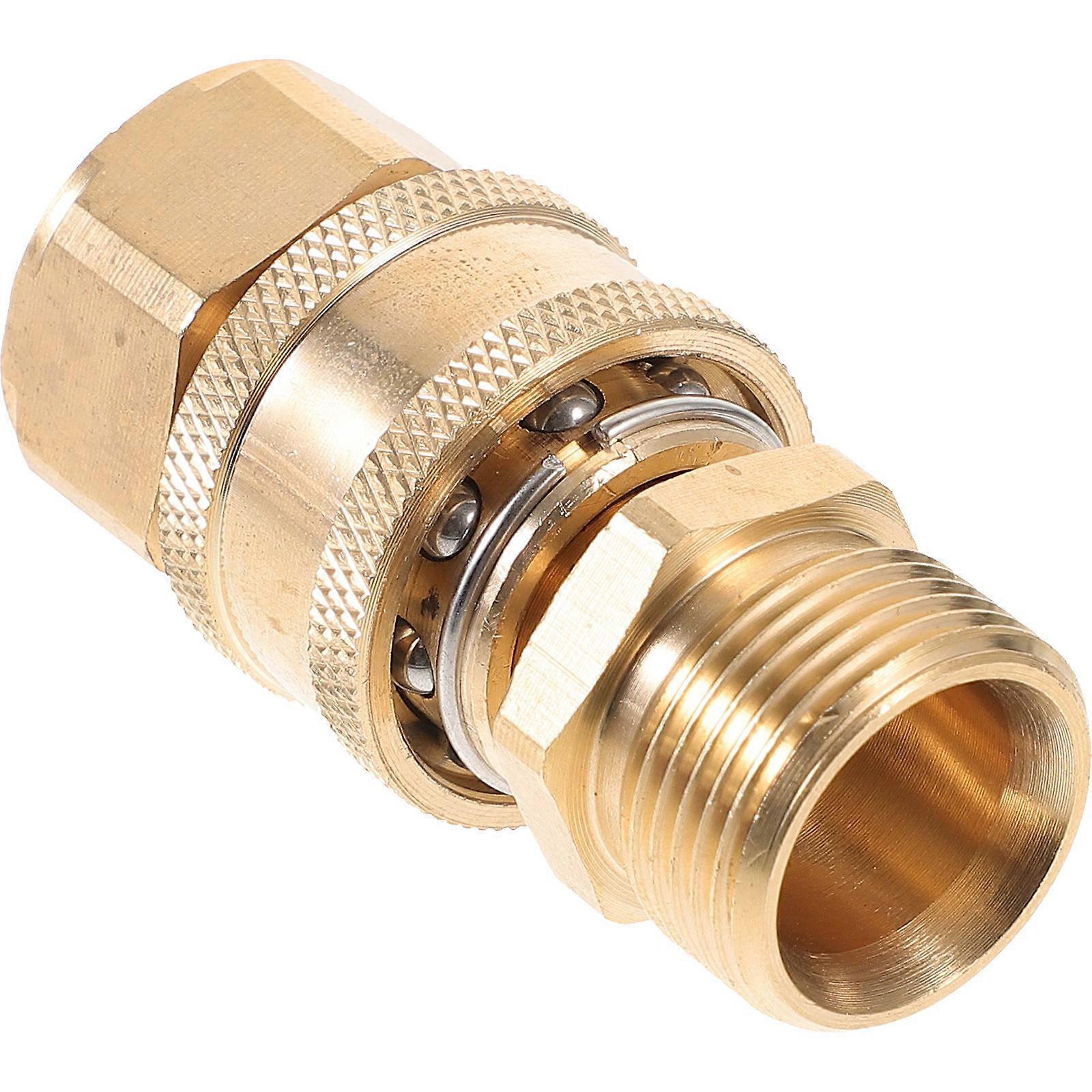 Quick Release Hose Fittings Stable Performance Hose Coupler For Gardeners 1Pair