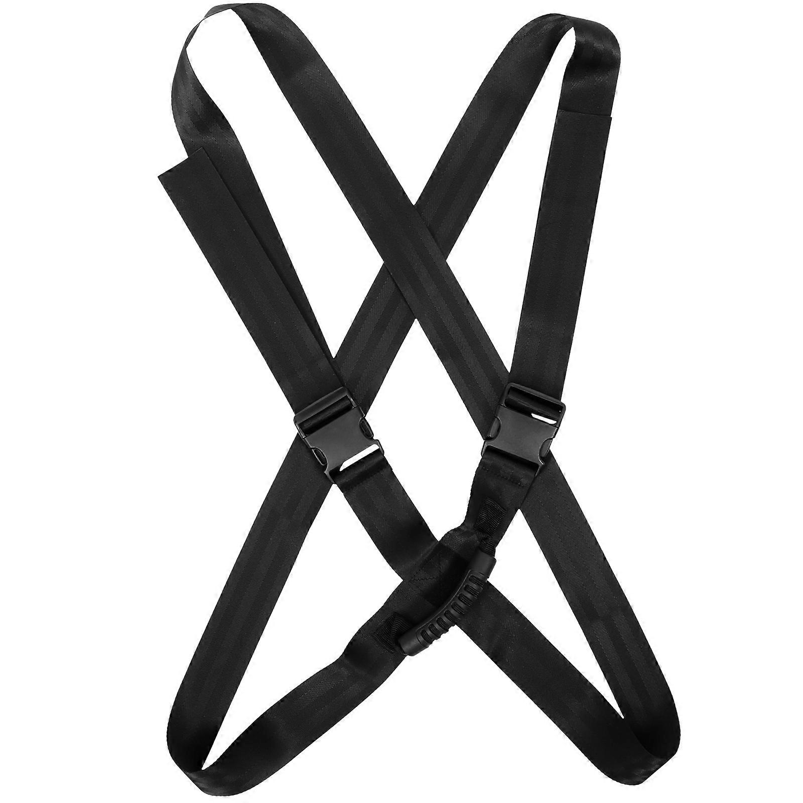 Adjustable Luggage Strap Set   Durable Polyester Binding Strap with Buckle for Secure and Reliable Suitcase Support