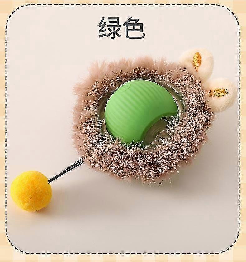 Interactive Cat Toy Ball Super Drive Cat Rolling Balls with Bird Chirping Motion Activated Sensor Pet Kitten Teaser Game Toy